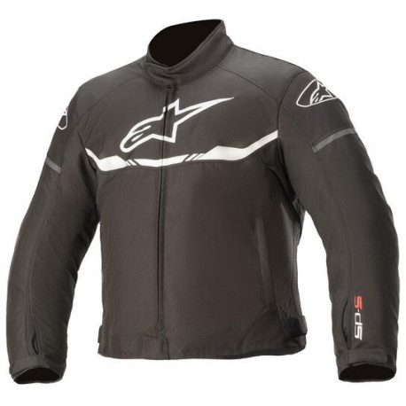Bunda T-SP S WATERPROOF, ALPINESTARS, dětská (černá/bílá) 2023