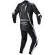 Jednodílná kombinéza FUSION, TECH-AIR kompatibilní, ALPINESTARS (černá/bílá) 2023