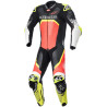 Jednodílná kombinéza GP TECH 4, TECH-AIR kompatibilní, ALPINESTARS (červená fluo/žlutá fluo/černá/bílá) 2023