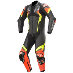 Jednodílná kombinéza ATEM 4, ALPINESTARS (černá/červená fluo/žlutá fluo) 2022