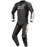 Dvoudílná kombinéza GP FORCE CHASER, TECH-AIR 5 kompatibilní, ALPINESTARS (černá/bílá) 2023