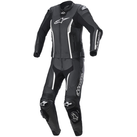 Dvoudílná kombinéza STELLA MISSILE 2, ALPINESTARS, dámské (černá/bílá) 2023