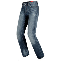 Jeansy J TRACKER, SPIDI (tmavě modrá sepraná, obšívka Cordura®/denim bavlna)