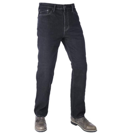 PRODLOUŽENÉ kalhoty Original Approved Jeans volný střih, OXFORD, pánské (černá)