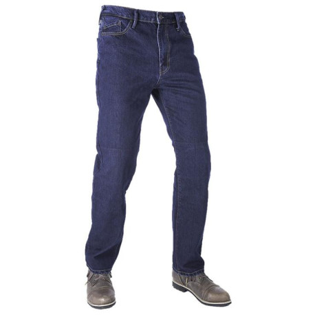 Kalhoty Original Approved Jeans volný střih, OXFORD, pánské (modrá)