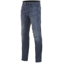 Kalhoty SHIRO DENIM kolekce DIESEL JEANS, ALPINESTARS (sepraná modrá)