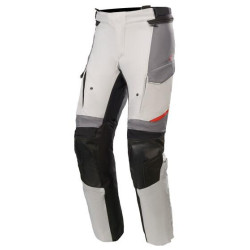 Kalhoty ANDES DRYSTAR, ALPINESTARS (světle šedá/tmavě šedá/černá/červená) 2023