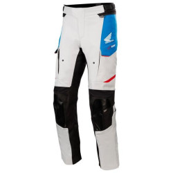 Kalhoty ANDES DRYSTAR HONDA kolekce, ALPINESTARS (světle šedá/černá/modrá/červená)