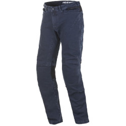 Kalhoty, jeansy COMPASS PRO RIDING, ALPINESTARS (tmavá modrá)