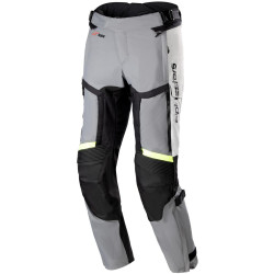 Kalhoty BOGOTA PRO DRYSTAR 4 SEASON, ALPINESTARS (šedá/tmavě šedá/černá/žlutá fluo, celosezonní provedení) 2026