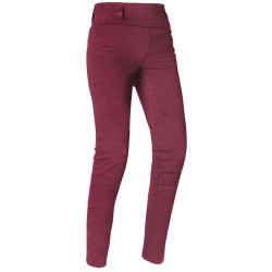 Kalhoty SUPER LEGGINGS 2.0, OXFORD, dámské (legíny s Aramidovou podšívkou, bordó)