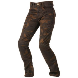 Kalhoty CAMINO, AYRTON, dámské (hnědé camo/seprané)
