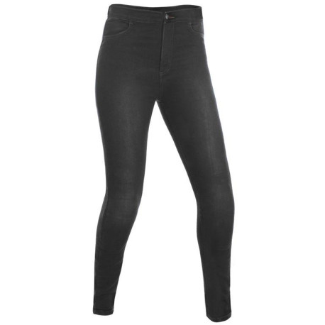 ZKRÁCENÉ kalhoty SUPER JEGGINGS 2.0, OXFORD, dámské (černé)
