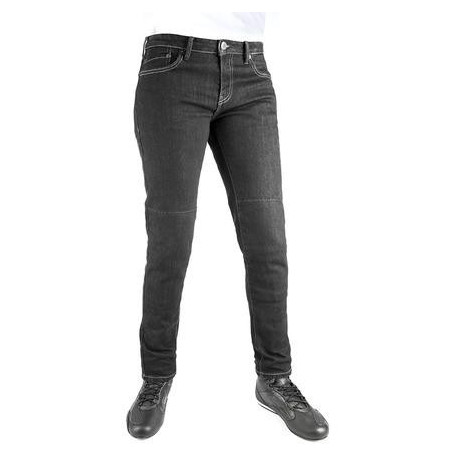 ZKRÁCENÉ kalhoty Original Approved Jeans Slim fit, OXFORD dámské (černá)