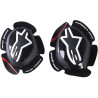 Slidery GP PRO DYNAMICS, ALPINESTARS (černé/bílé/červené, pár) 2023