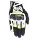 Rukavice SMX-2 AIR CARBON, ALPINESTARS (černé/bílé/žluté fluo) 2023