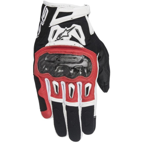 Rukavice SMX-2 AIR CARBON, ALPINESTARS (červené/černé/bílé) 2023