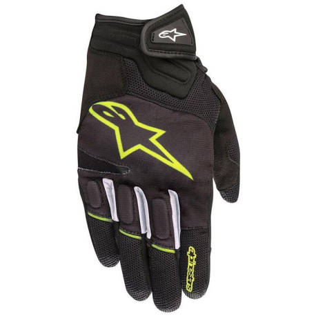 Rukavice ATOM, ALPINESTARS (černé/žluté fluo) 2023