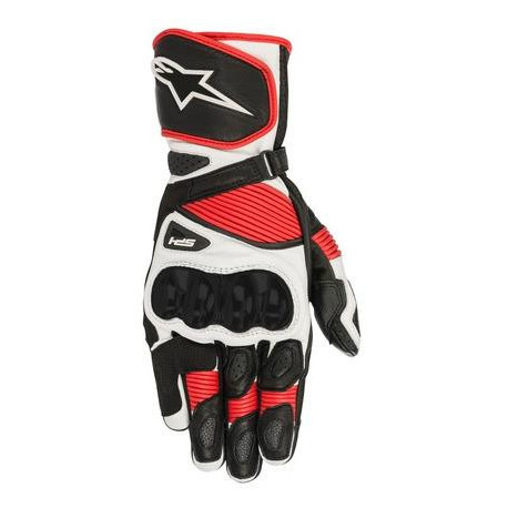 Rukavice SP-1 2, ALPINESTARS (černá/bílá/červená)