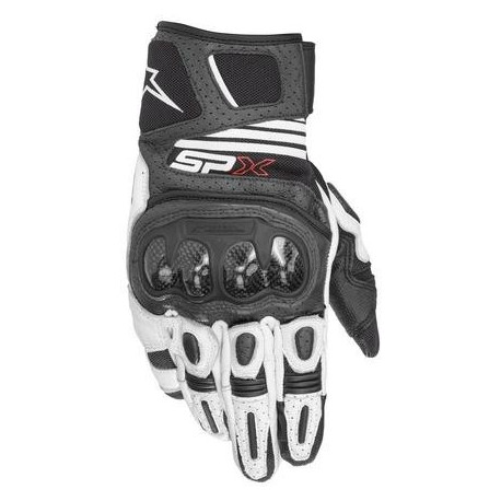 Rukavice SP X AIR CARBON 2, ALPINESTARS (černá/bílá) 2023