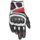 Rukavice SP X AIR CARBON 2, ALPINESTARS (černá/bílá/červená fluo) 2023