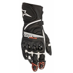 Rukavice GP PLUS R 2, ALPINESTARS (černá/bílá)