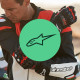 Rukavice GP PLUS R 2, ALPINESTARS (černá/bílá) 2023