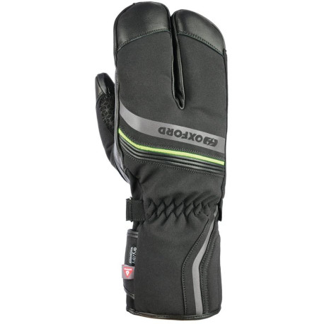 Rukavice POLAR 1.0 DRY2DRY™, OXFORD (černá/žlutá fluo)