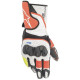 Rukavice SP-2, ALPINESTARS (bílá/červená fluo/černá) 2023