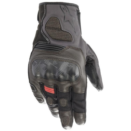 Rukavice COROZAL DRYSTAR, ALPINESTARS (černá/hnědá/tmavě šedá)
