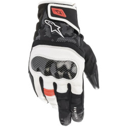 Rukavice SMX Z DRYSTAR, ALPINESTARS (černá/bílá/červená fluo) 2023