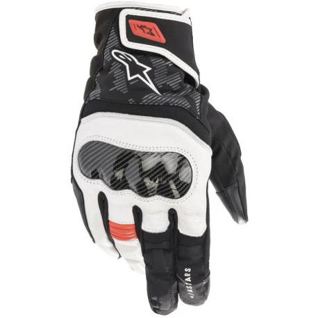 Rukavice SMX Z DRYSTAR, ALPINESTARS (černá/bílá/červená fluo) 2023