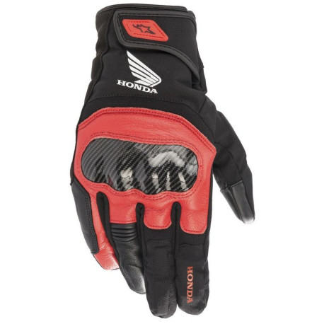 Rukavice SMX Z DRYSTAR HONDA kolekce, ALPINESTARS (černá/červená) 2023