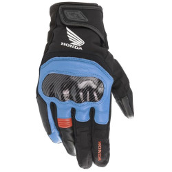 Rukavice SMX Z DRYSTAR HONDA kolekce, ALPINESTARS (světle šedá/černá/modrá/červená) 2026