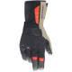 Rukavice DENALI AEROGEL DRYSTAR, ALPINESTARS (černá/khaki/červená fluo) 2023