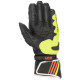Rukavice GP PLUS R 2, ALPINESTARS (šedá/černá/žlutá fluo/červená fluo/bílá) 2023