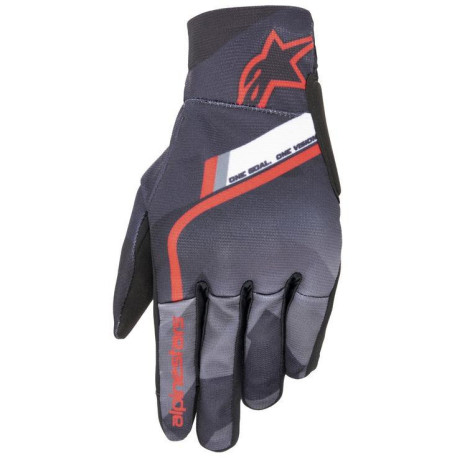 Rukavice REEF, ALPINESTARS (camo/červená/černá/šedá/bílá) 2023