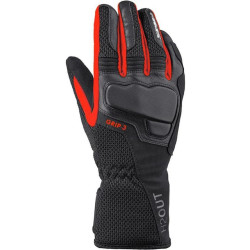 Rukavice GRIP 3 LADY, SPIDI, dámské (černá/červená)