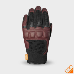 Rukavice RONIN, RACER, dámské (černá/červená burgundy)