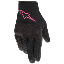 Rukavice STELLA S MAX DRYSTAR, ALPINESTARS (černá/růžová) 2026