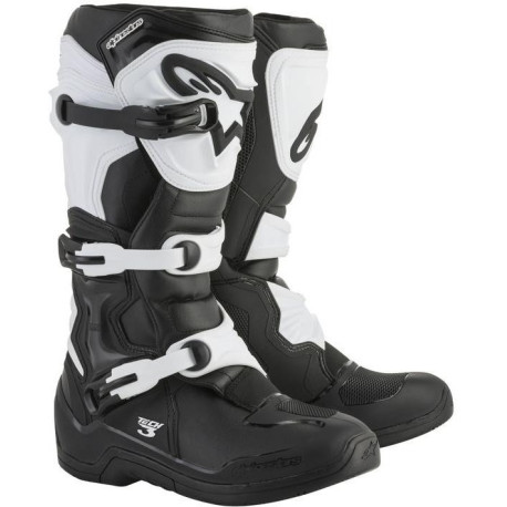 Boty TECH 3, ALPINESTARS (černé/bílé) 2023
