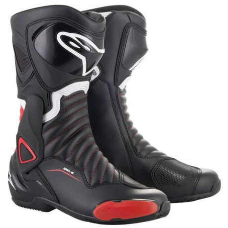 Boty S-MX 6, ALPINESTARS (černé/červené) 2023