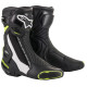 Boty SMX PLUS 2, ALPINESTARS (černá/bílá/ žlutá fluo) 2023