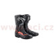 Boty S-MX 6, ALPINESTARS (černá/šedá/červená fluo) 2023