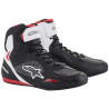 Boty FASTER-3 RIDEKNIT, ALPINESTARS (černé/bílé/červené) 2023