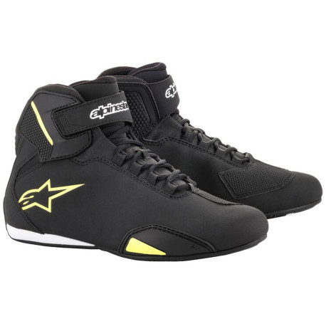 Boty SEKTOR, ALPINESTARS (černé/žlutá fluo) 2023