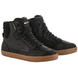Boty J-6 WATERPROOF, ALPINESTARS (černá/guma) 2026
