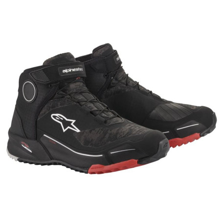 Boty CR-X DRYSTAR, ALPINESTARS (černá maskáčová/červená) 2023