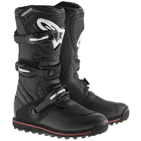 Boty TECH TRIAL, ALPINESTARS (černá/červená) 2023