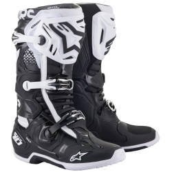 Boty TECH 10, ALPINESTARS (černá/bílá) 2026